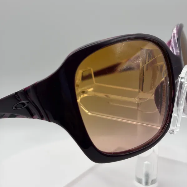 Oakley Unfaithful Purple Tiger Print Oversized Gradient Sunglasses - Image 8