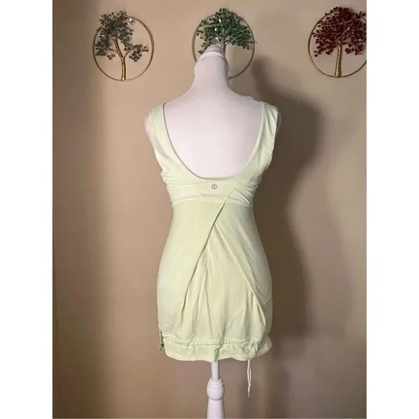 Lululemon Run: Tame Me Tank in Faded Zap Neon Yellow Green Size 4 - Image 2