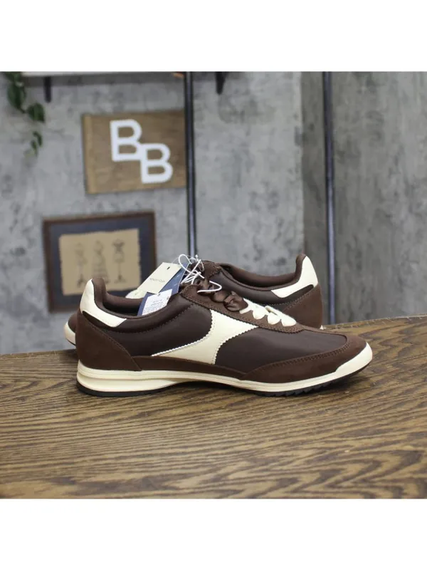 Universal Thread Skyler Jogger Sneakers Double Lace Low Top Brown Multi 8M - Image 6