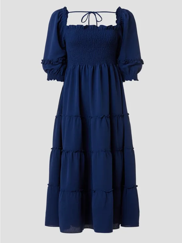 Hill‎ House Nesli Nap Dress Navy Size S - Image 5