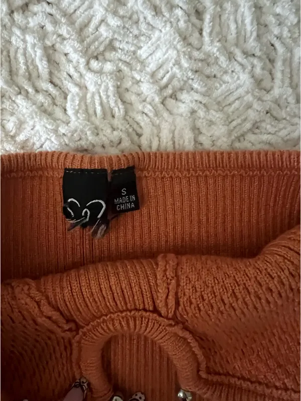 Windsor Orange Tube Top - Image 2