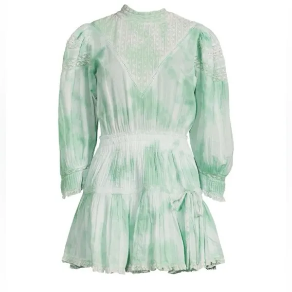 NEW LoveShackFancy Viola Victorian Mini Dress - Image 8