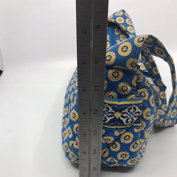Vera Bradley Blue Tan Nylon Small Handbag - Image 2