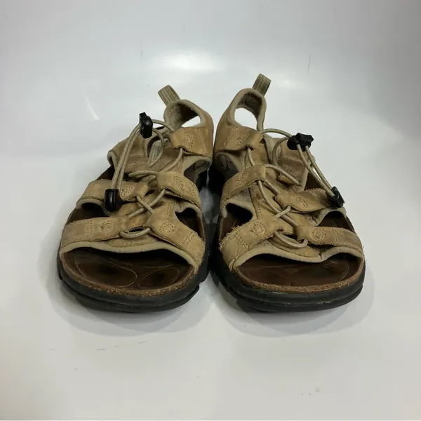 Keen Sarasota sandals tan‎ leather women’s size 8.5 casual summer hiking outdoor - Image 2