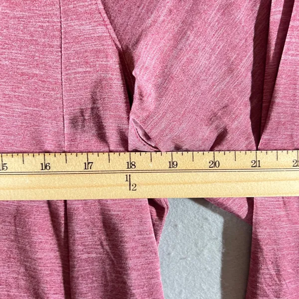 819 | Columbia Space Dye Full Zip Lightweight Hooded Jacket Pink Womens Large‎ - Image 3
