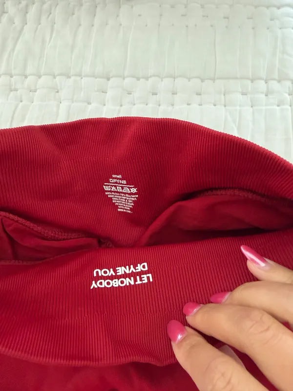 DFYNE Crimson Impact Leggings - Image 2