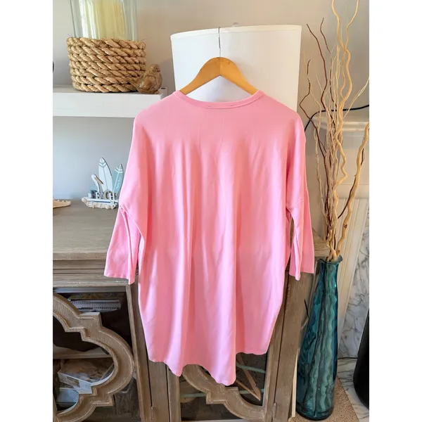Pomander Place T-Shirt Dress Womens Pink XS/S - Image 4