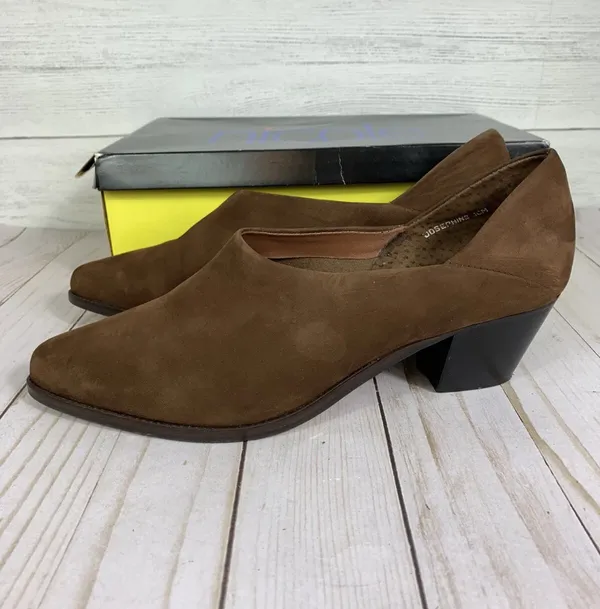 Nicole | Brown Suede Josephine Ankle Bootie size 10 M - Image 2