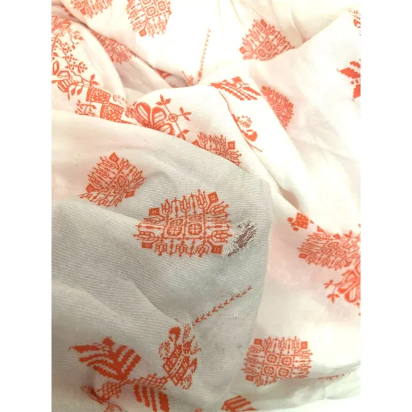 BB Dakota Havana Floral Maxi Dress NWT Size 10 White Peach Boho V-Neck - Image 15