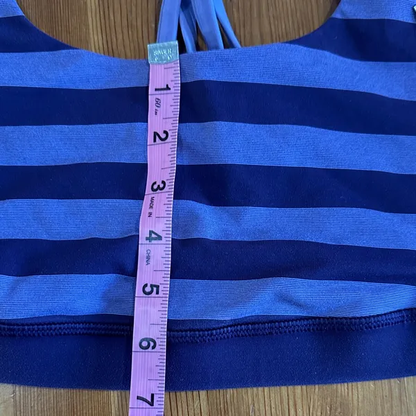 Lululemon Striped purple Women's Sport Top - Image 8