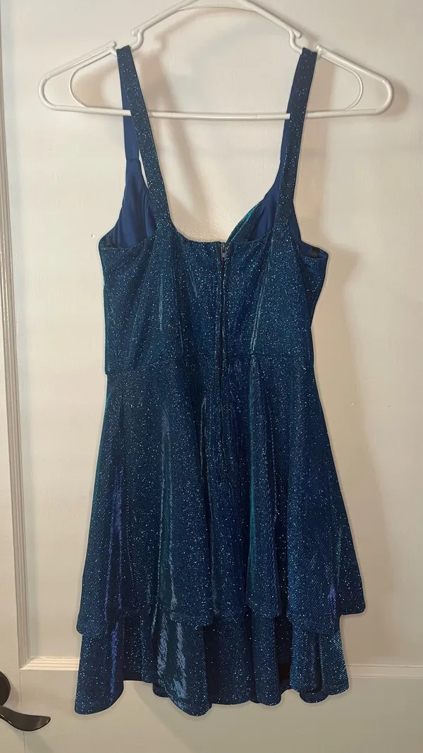 B. Smart Blue sparkly dress - Image 4