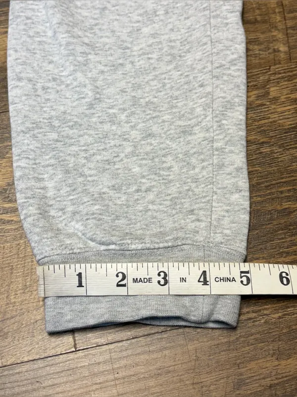 Nike Sportswear Club Fleece Joggers Women's Small Gray Just Do It Sweatpants - Image 8