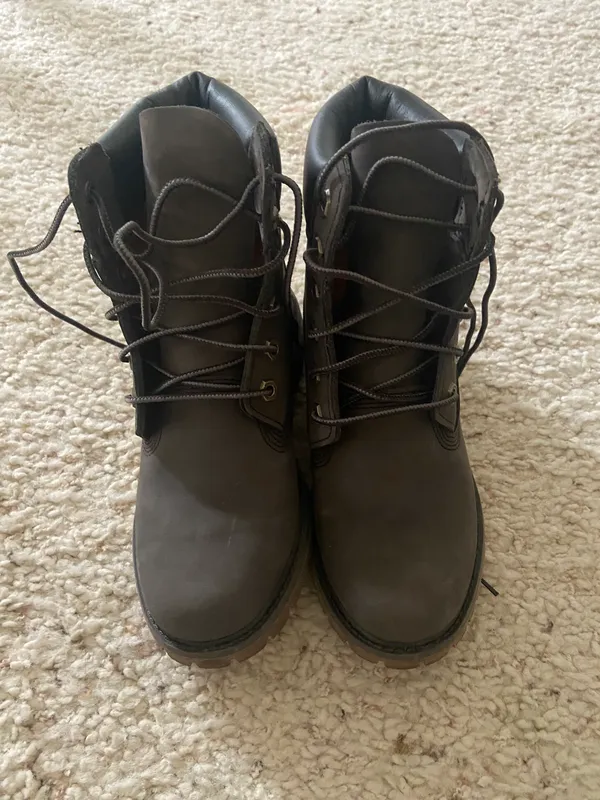 Timberland Gray Boots - Image 2