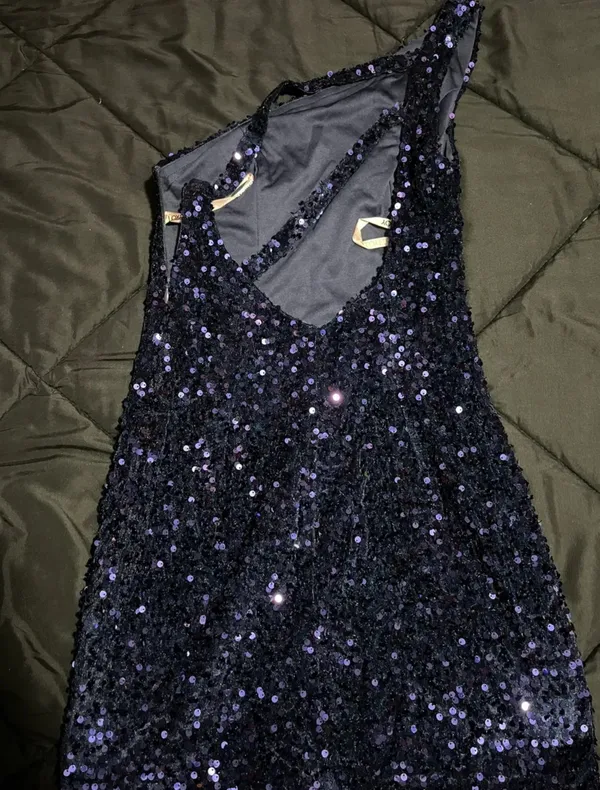 Homecoming Dress Blue Size M - Image 8