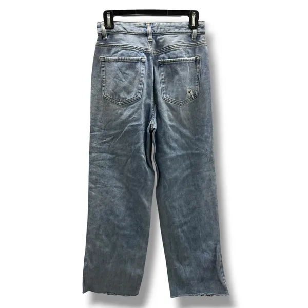 PacSun 90s Boyfriend Jeans Women 26 Light Wash Distressed High Rise Straight Leg - Image 3