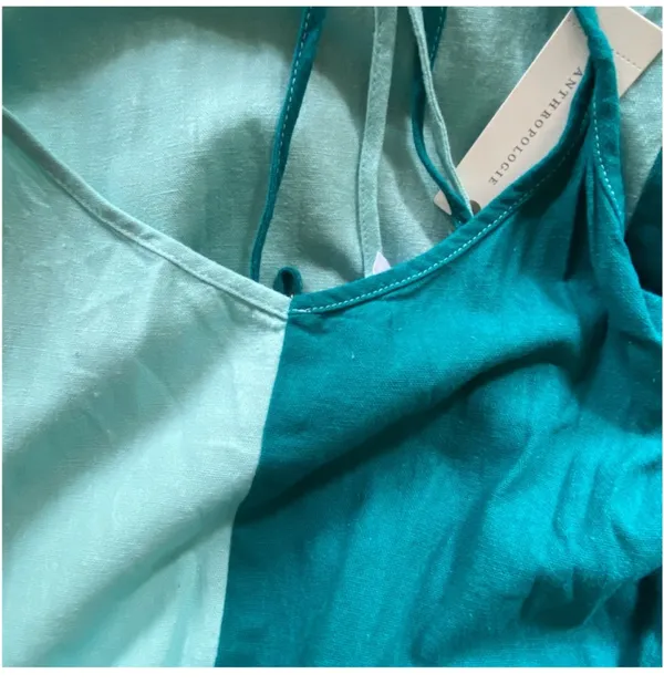 Anthropologie / AMADI | Colorblocked Jumpsuit, Size M - Image 4