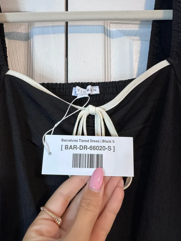 NWT Baltic Born Black Tiered Dress - Image 5