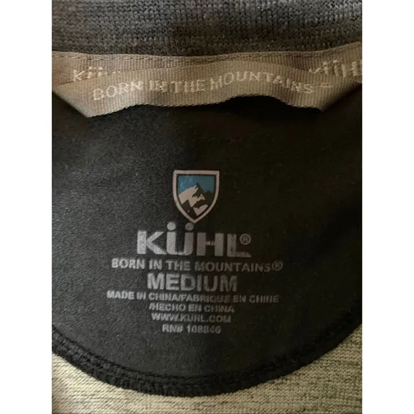 Kuhl 1/4 zip pullover men's size medium - Image 3