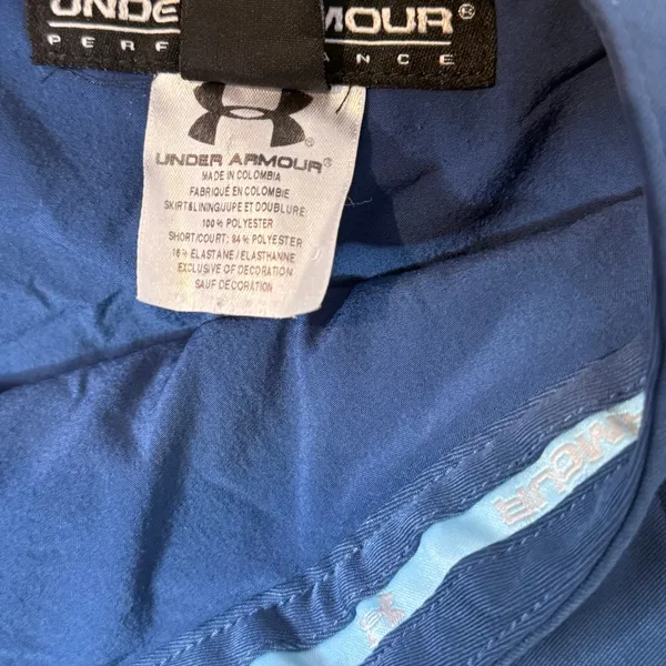 Under Armour Blue Golf Skort Womens 6 Performance Active Tennis‎ Skirt Preppy Active - Image 9