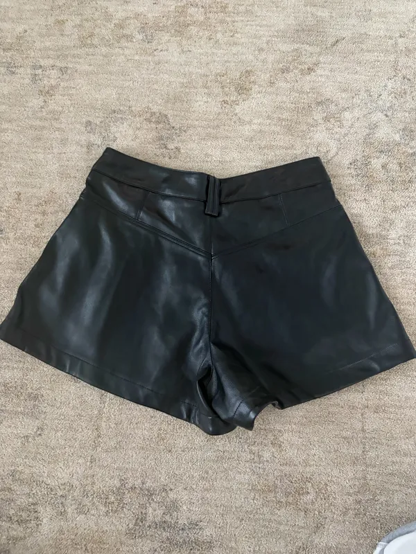 Lizard Thicket Boutique pleather shorts - Image 2