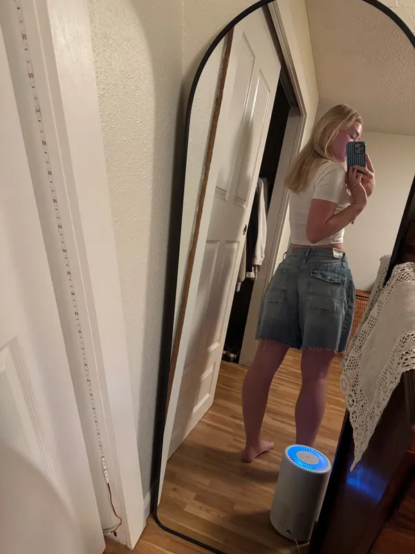 Free People Jean Shorts - Image 4