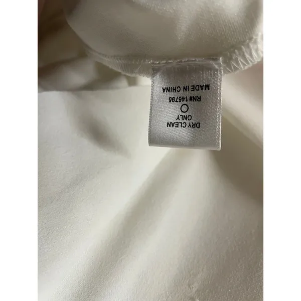 Altar’d State White/Cream Ruffled Mini Dress Size L - Image 10