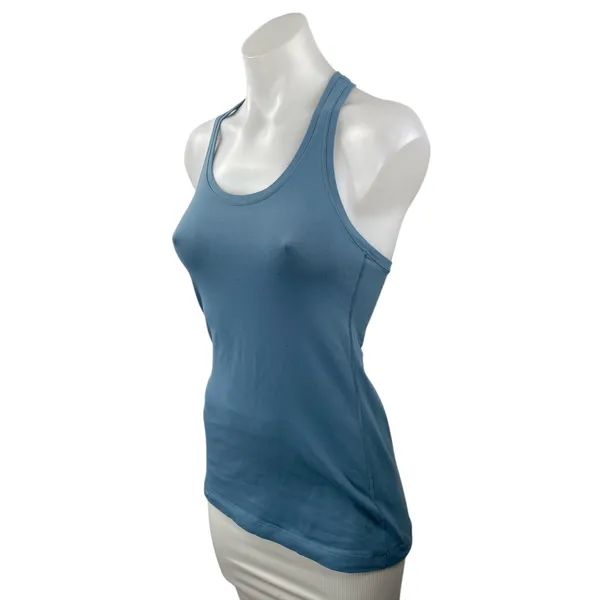 Lululemon Women's Blue Racerback Yoga Running Workout Athletic Tank Top Size 0 - Image 3