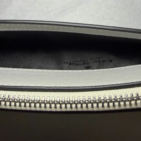 Kate Spade Women's Lucy Bicolor Medium L Zip Wristlet (Platinum Grey Multi) NWT - Image 5