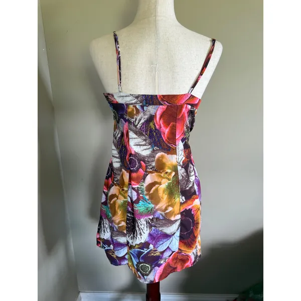 Urban Outfitters Floral Print Mini Dress‎ Sleeveless Party Cocktail Women's - Image 2