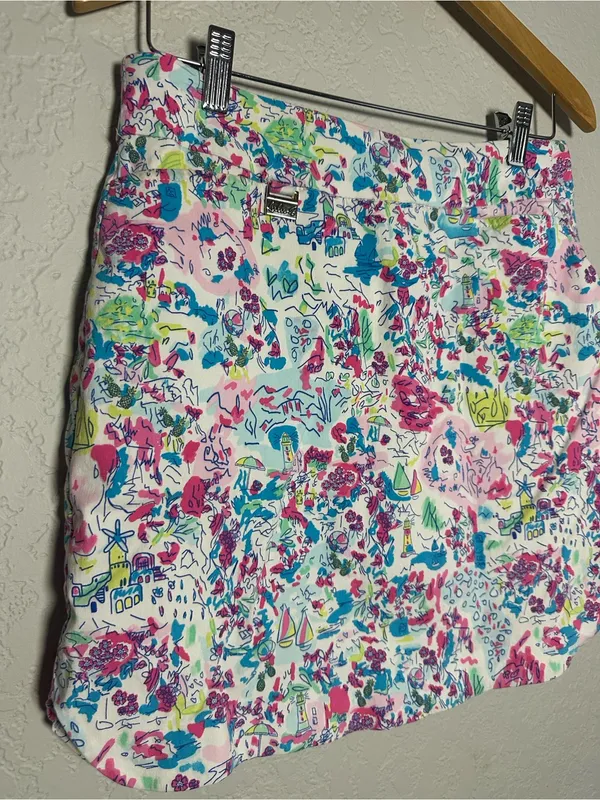 Lulu-B Activewear Mini Skort Skirt Golf Performance wear Athleisure Athletic - Image 2