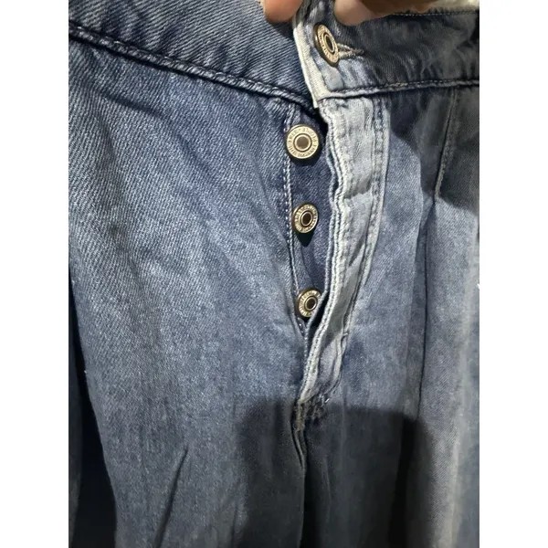 We The Free Paint Splatter Distressed Button Fly Aria Trouser Sz 28 M - Image 9