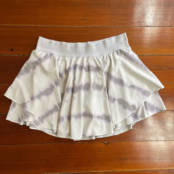 Lululemon Court Rival High Rise Skort Purple Tie Dye Skirt w Shorts Sz 12 🧡🎀 - Image 2