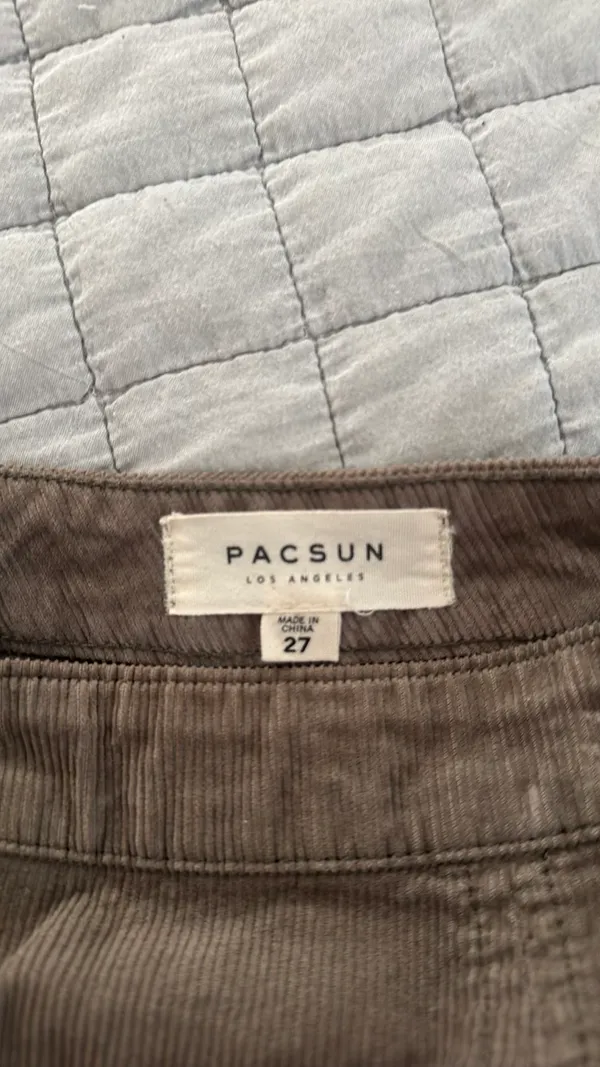 PacSun Skirt Corduroy Green - Image 2
