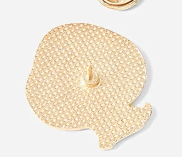 Happy mushroom pin White - Image 3