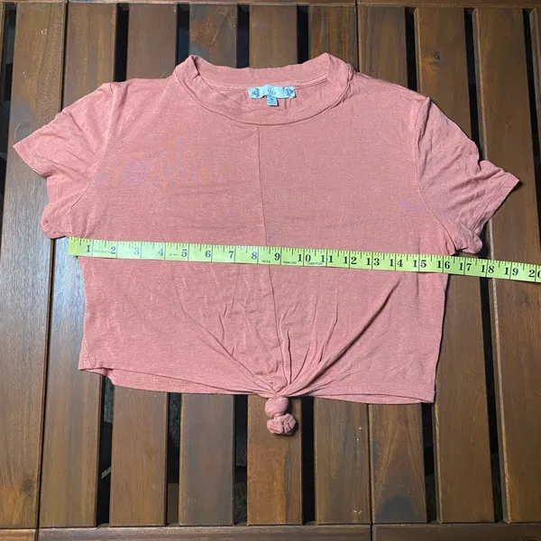 Iris Women's Pink Crop Top size M - Image 3