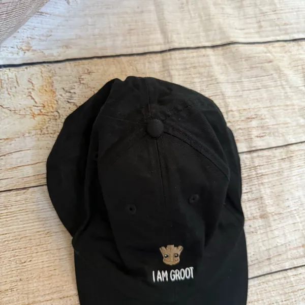 Disney Parks Guardians of The Galaxy I Am Groot Adult Baseball Cap Hat Marvel - Image 4