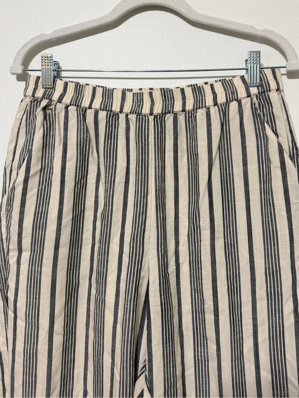 Marine Layer Allison Pull-On Pants Women’s Size Medium Lightweight Stripe - Image 5
