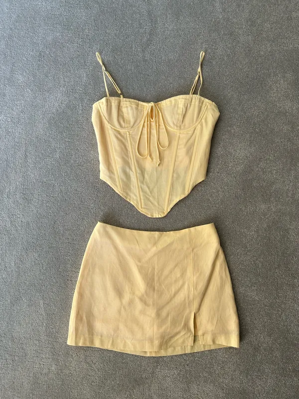 Sky to Moon Corset skort set - Image 3