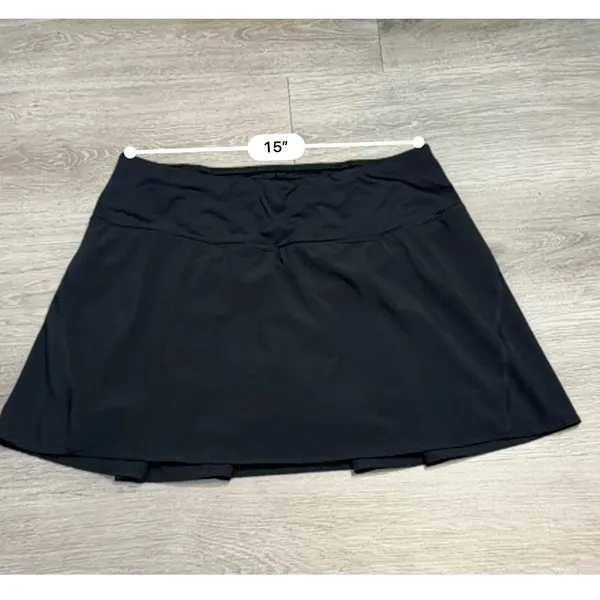 CALIA Carrie Underwood Women's Large Black Side Pleat Golf Tennis Skort - Image 7