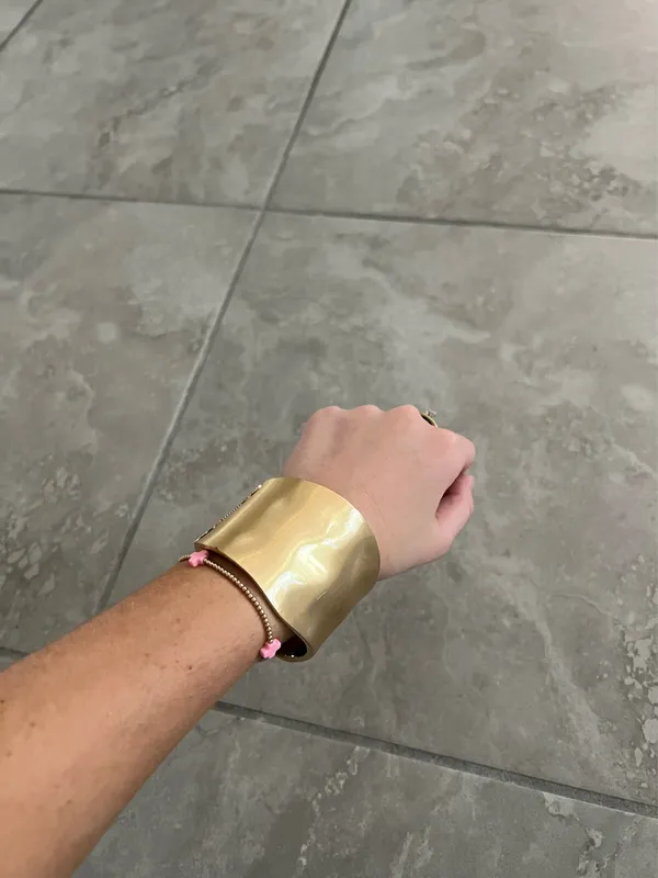 Amazon Cuff bracelet Gold - Image 2
