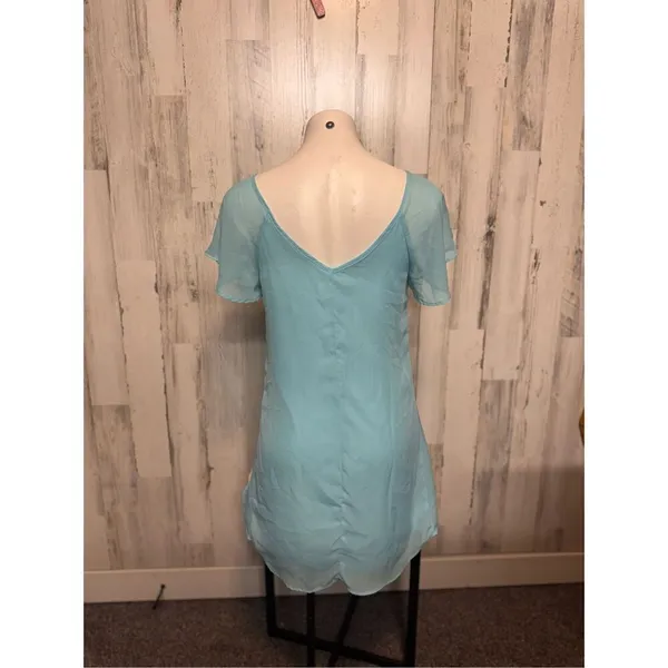 Charlotte Russe baby blue dress size medium - Image 6