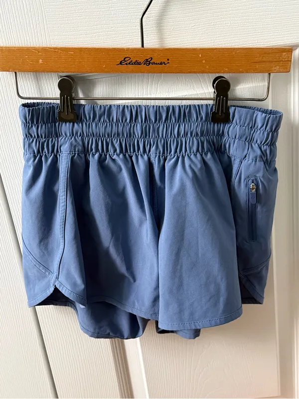 Lululemon Tracker Short V *4" in Brilliant Blue - Image 2