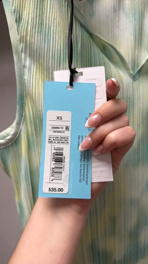 Dress Green Size XS - Image 3