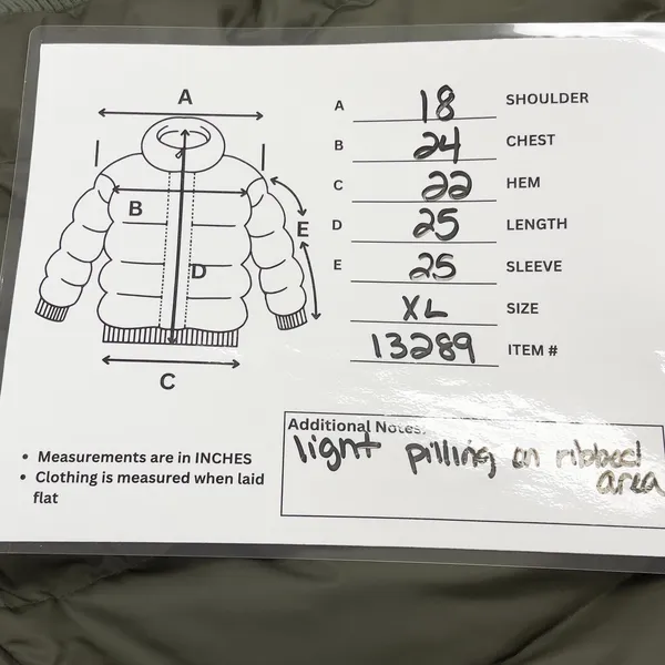 Y2K Old Navy Womens Puffer Down Jacket XL Frost Free Bomber Gorpcore Winter Cozy - Image 11