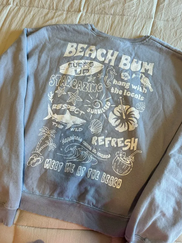 Target Beach Bum Sweatshirt - Image 4