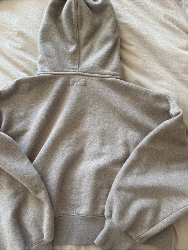 AE Everyday Luxe Barrel Sleeve Full Zip S Coffee - Image 3