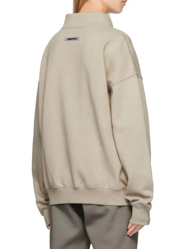 Fear of God ESSENTIALS Mock Neck Sweatshirt xxs - Image 2