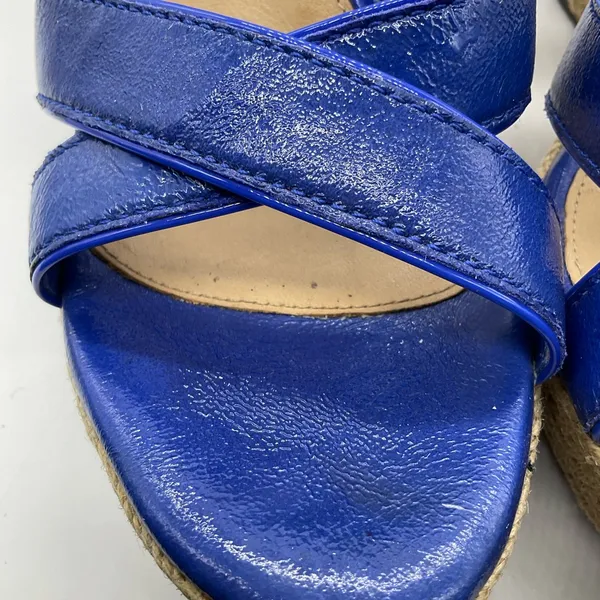 UGG PATENT LEATHER JACKILYN STRAPPY‎ SANDALS - Image 7
