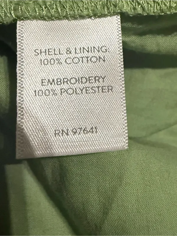 J. Jill Sleeveless Sage Green Button-Front Tiered Maxi Dress - Image 6