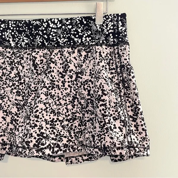 Lululemon Pace Rival Skirt Chirakasu Alpine White/Chirasu Black 10 - Image 7